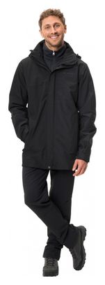 Vaude Idris III Parka 3 en 1 Negra