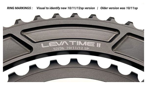 Plateaux avec Etoile Praxis Levatime II X-Kit 10-11V Noir