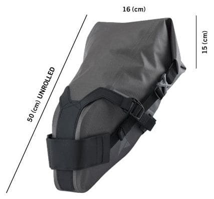 Altura Vortex 2 Compact Saddle Bag 6L Grey Black