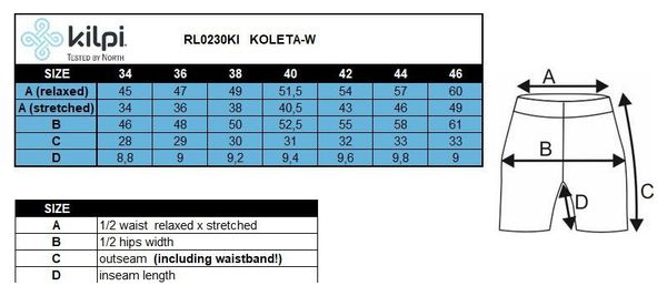Short femme Kilpi KOLETA-W