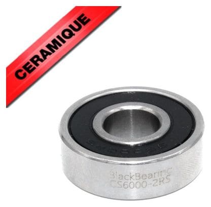 Roulement céramique - BLACKBEARING - 6000-2rs