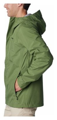 Columbia Wahkeena Falls 3L Green Waterproof Jacket