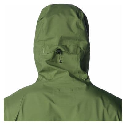Columbia Wahkeena Falls 3L Green Waterproof Jacket