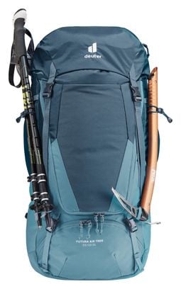 Sac de Randonnée Femme Deuter Futura Air Trek 55+10SL Bleu 