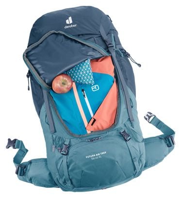 Bolsa de senderismo para mujer Deuter Futura Air Trek 55+10SL Azul