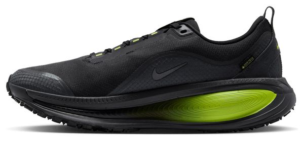 Nike Vomero 18 GTX Running Shoes, Black/Green, Men's