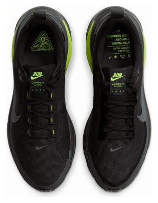 Nike Vomero 18 GTX Running Shoes, Black/Green, Men's