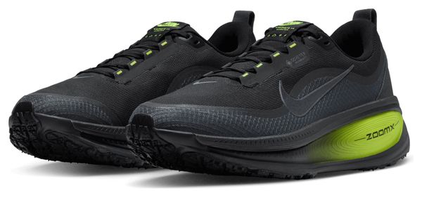 Nike Vomero 18 GTX Running Shoes, Black/Green, Men's