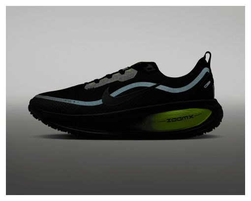 Nike Vomero 18 GTX Running Shoes, Black/Green, Men's