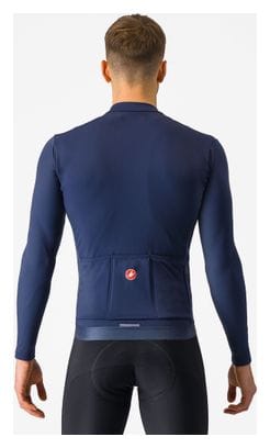 Maglia termica Castelli Espresso a manica lunga blu