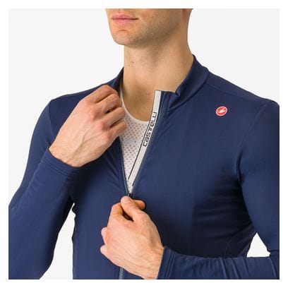 Maglia termica Castelli Espresso a manica lunga blu