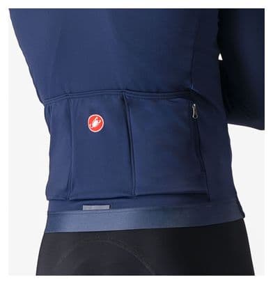 Maglia termica Castelli Espresso a manica lunga blu