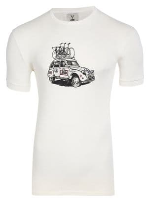 Camiseta de manga corta LeBram Dodoche Marshmallow / White