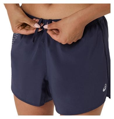 Asics Icon 4in Shorts Blau Damen