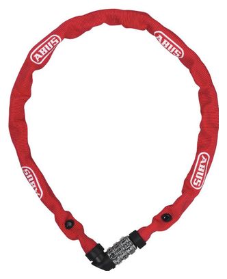 Chaîne Antivol Abus Web 1200/60 Rouge