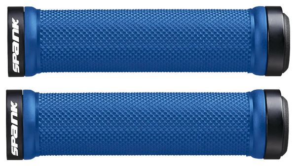 Paire de Grips Spank Spoon Bleu