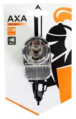 AXA phare Pico E-bike switch on/off 6-42v 30 lux noir