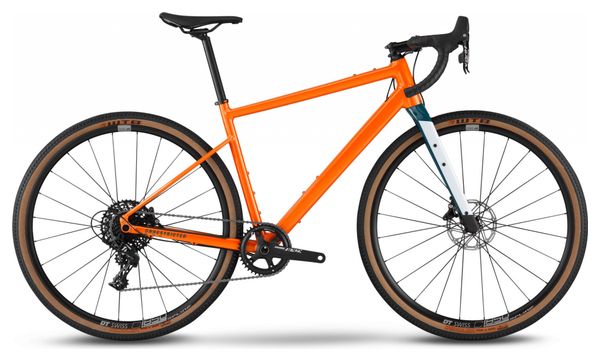 BMC URS AL One Gravel Bike Sram Apex 1 11S 700 mm Arancione 2022