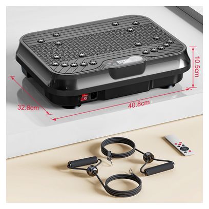 Plateforme vibrante Complete Fitness F Noir