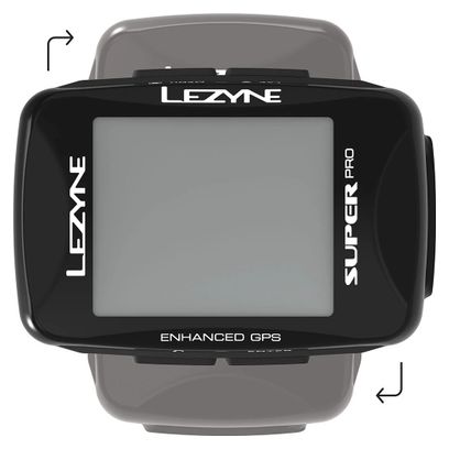 Lezyne Super Pro GPS-Zähler (Cardio)
