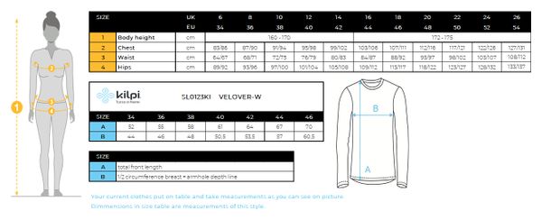 Veste vélo softshell femme Kilpi VELOVER-W