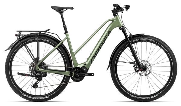 VTC Électrique Orbea Kemen MID SUV 10 Shimano 11V 540Wh Shimano 85Nm 29'' Vert Urban