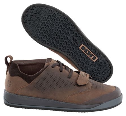 Paar ION Scrub Select Brown MTB Shoes