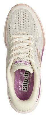 Zapatillas de running Skechers Glide-Step Vortex Beige para mujer