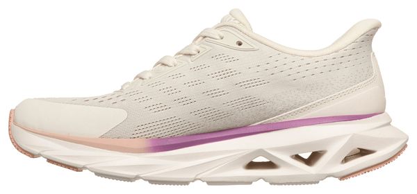 Zapatillas de running Skechers Glide-Step Vortex Beige para mujer