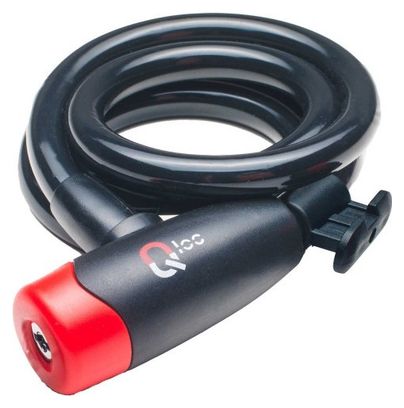 Cable antirrobo Qloc Security SPK-12-180 | 12 x 1800 mm + Soporte