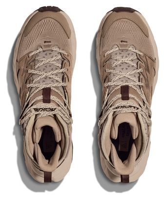 Hoka Anacapa Breeze Mid Zapatillas de senderismo marrón para hombre