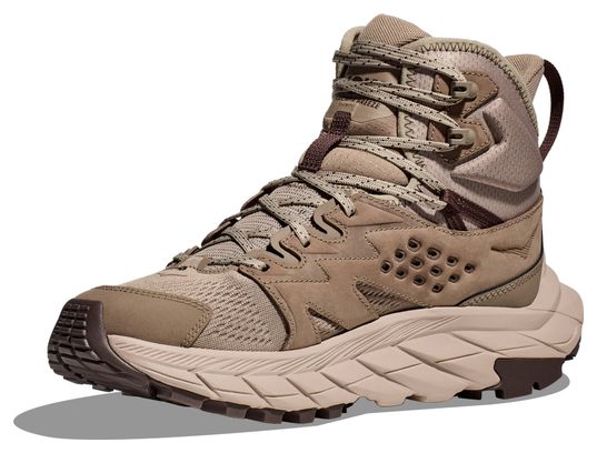 Hoka Anacapa Breeze Mid Zapatillas de senderismo marrón para hombre
