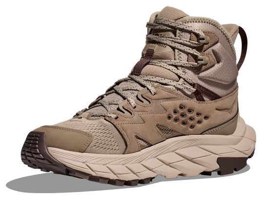 Chaussures Randonnée Hoka Anacapa Breeze Mid Marron Homme