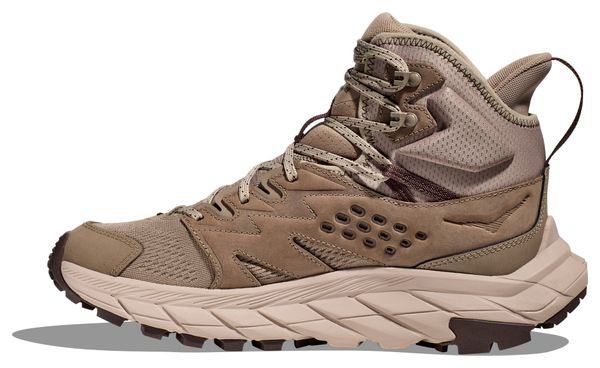 Hoka Anacapa Breeze Mid Zapatillas de senderismo marrón para hombre