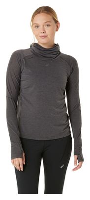 Asics Metarun Winter Thermal Hooded Top Black Women's