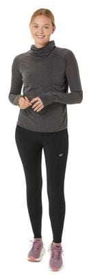 Asics Metarun Camiseta térmica de invierno <strong>con capucha </strong> Negra Mujer