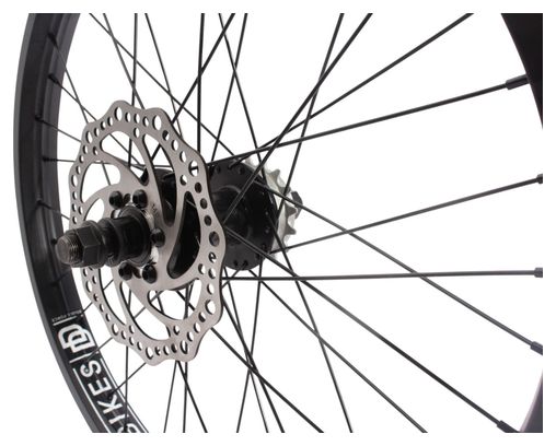 Roue arrière BMX KHE Black Jack DISC 20 pouces 14 mm