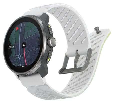 Montre GPS Suunto Race S Titanium Canary - Blanc/Jaune