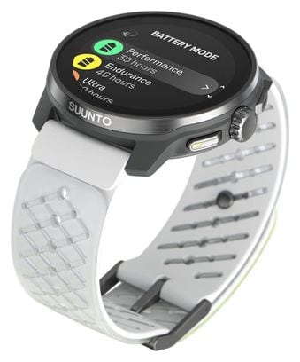 Montre GPS Suunto Race S Titanium Canary - Blanc/Jaune