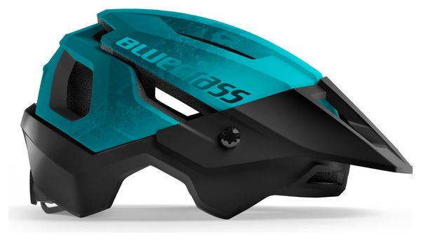Casco MTB Bluegrass Rogue Blu Petrolio Opaco 2021