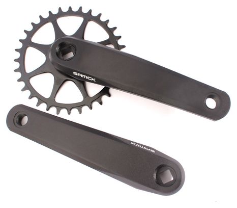 Pédalier VTT SAMOX mono-plateau 170 mm