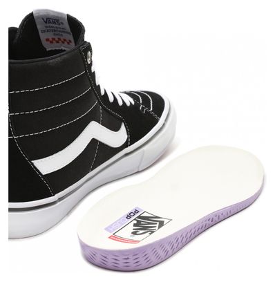 Chaussures Skate Vans SK8-Hi Noir/Blanc