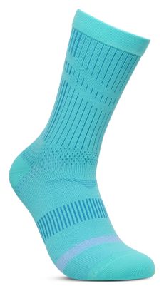 Hoka Run Crew Socks Blue