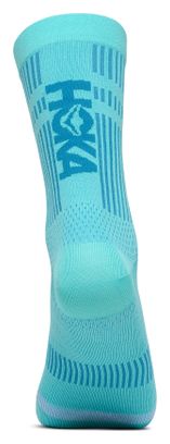 Hoka Run Crew Socks Blue