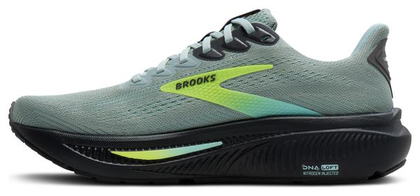 Chaussures Running Brooks Ghost 17 Gris/Noir/Vert Homme