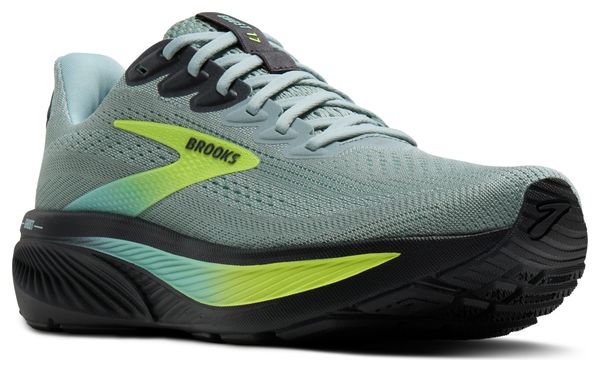 Chaussures Running Brooks Ghost 17 Gris/Noir/Vert Homme
