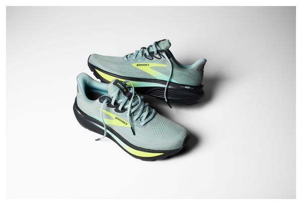 Chaussures Running Brooks Ghost 17 Gris/Noir/Vert Homme