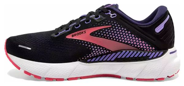Chaussures de Running Brooks Adrenaline GTS 22 Noir Violet Rose Femme