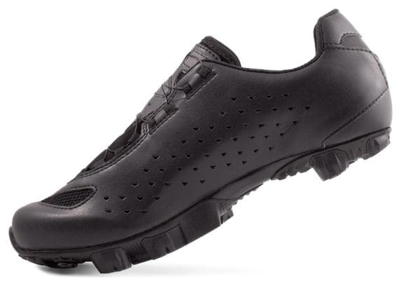 Lake MX177-X Large Black / Reflective Black Shoes