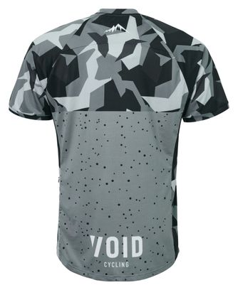Void x Uswe Rock Short Sleeve MTB Jersey Grey/Black